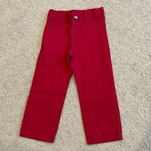 3T Red Chinos